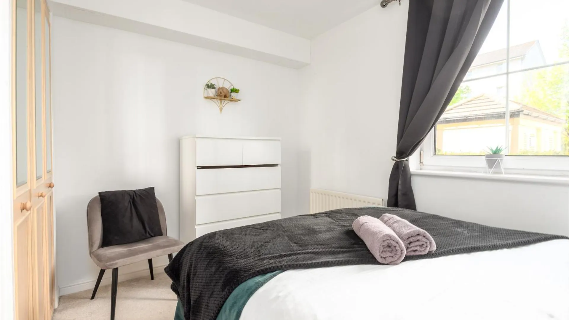 דירות אדינבורו 2Bed-Ground Floor-Free Parking בריטניה