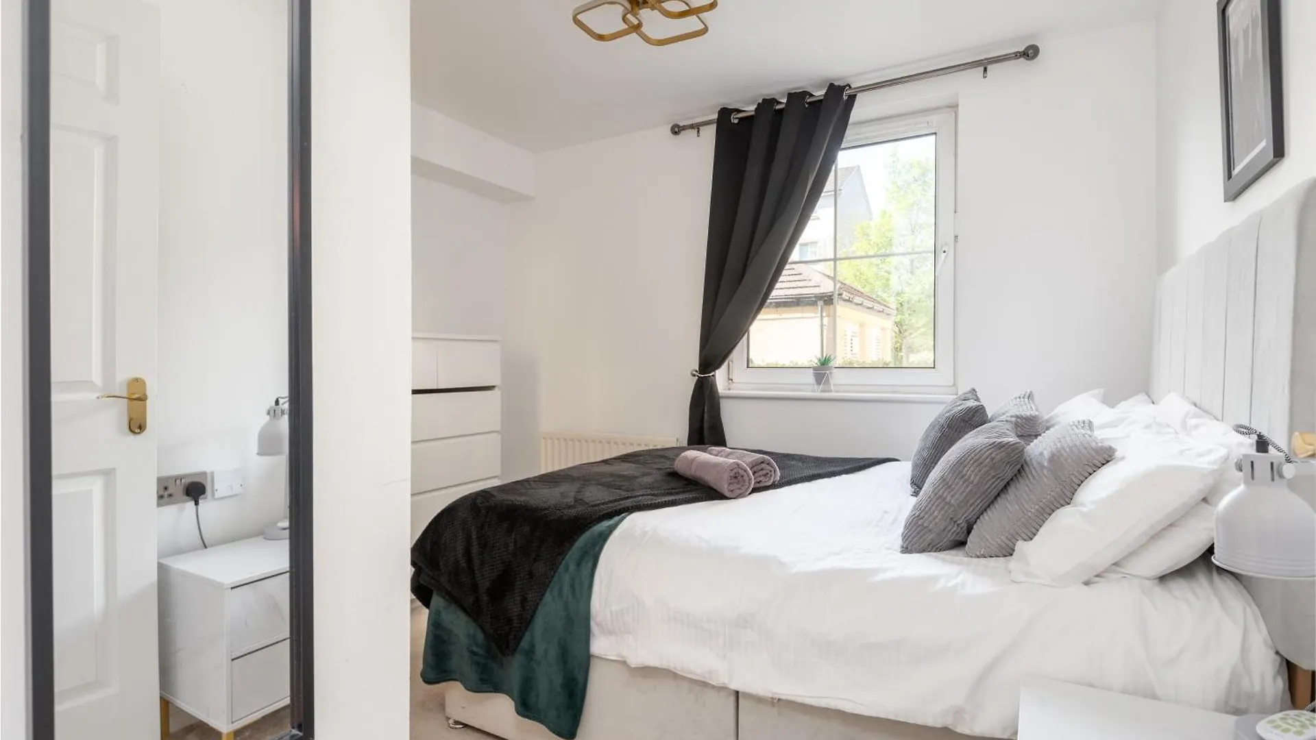 דירות אדינבורו 2Bed-Ground Floor-Free Parking בריטניה